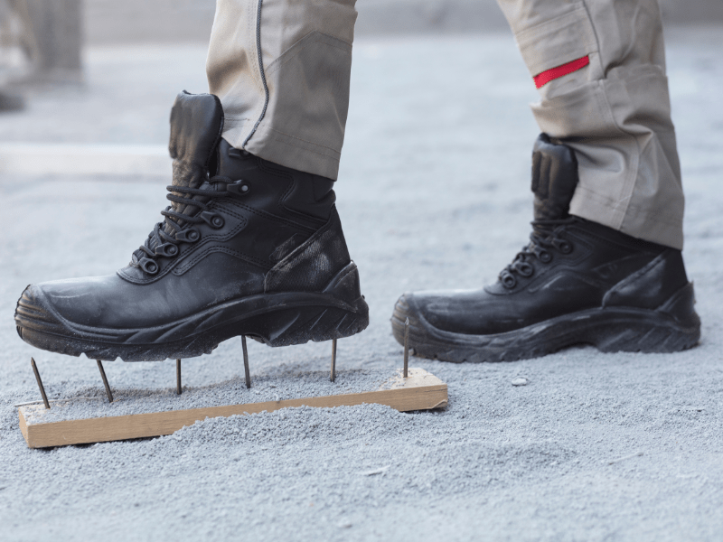 ochrona nóg: buty robocze